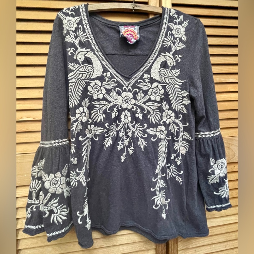 Johnny Was Cotton Blouse